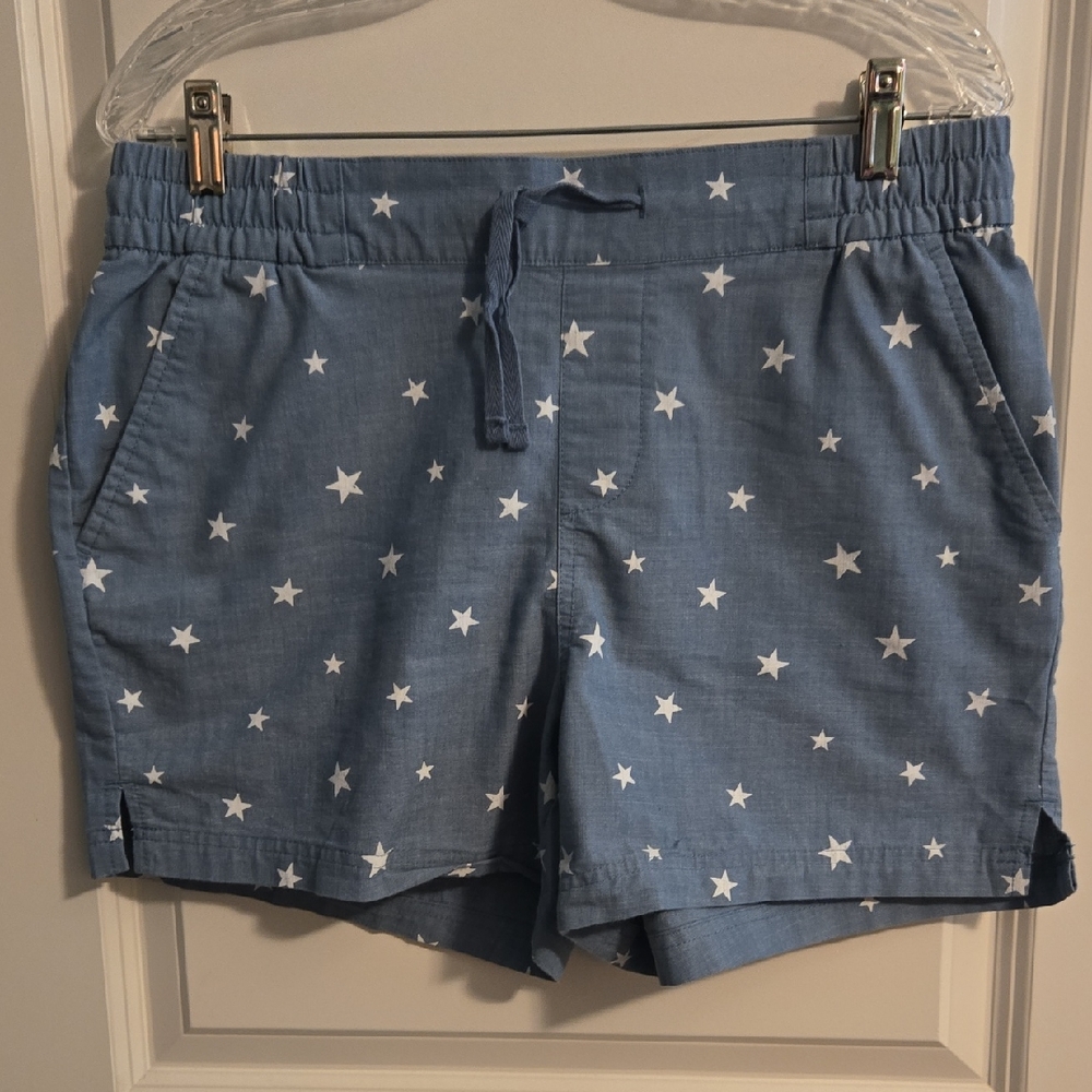 Magellan Outdoors Blue Star Print Women's Cargo Shorts